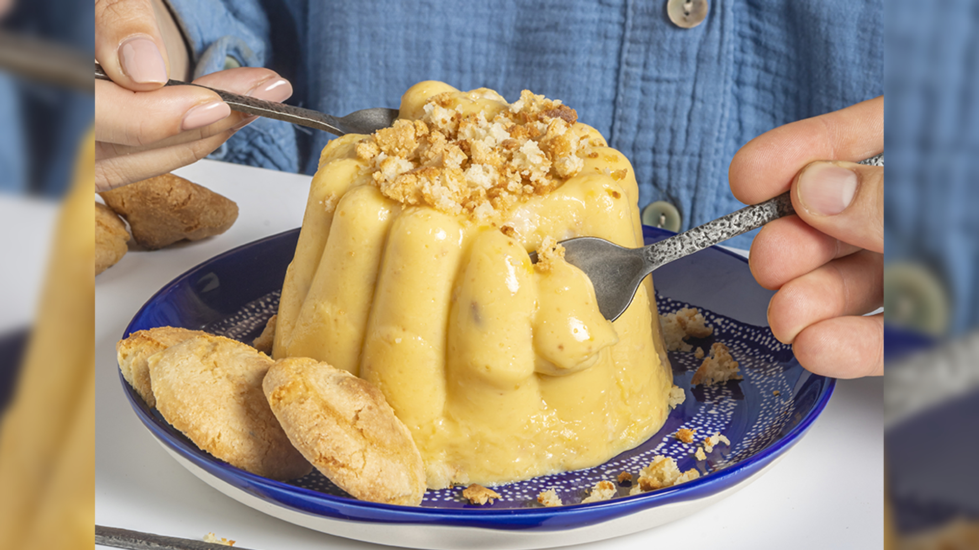 Bitterkoekjespudding