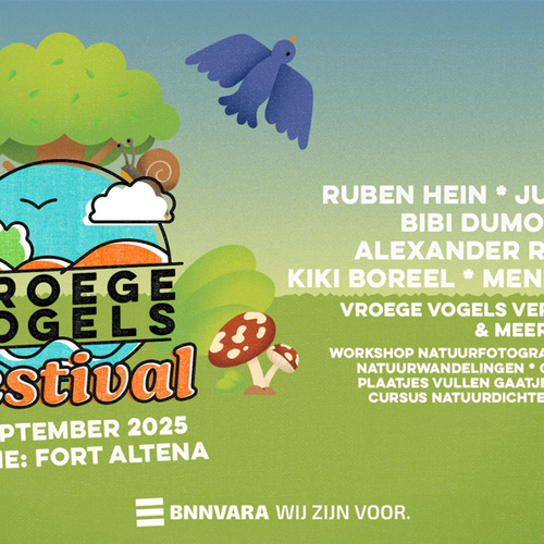 Line-up Vroege Vogels Festival!
