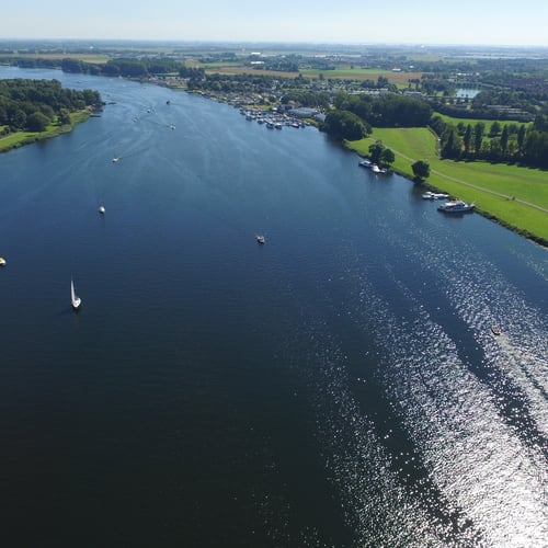 Afbeelding van Delfland hervat aanvoer zoet water na olielek Brielse Meer