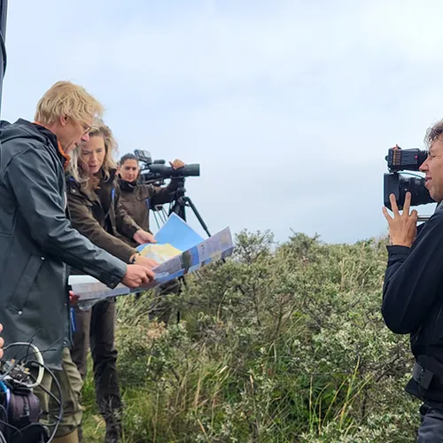 Afbeelding van Televisie maken op Schiermonnikoog: zo gaat dat eraan toe!