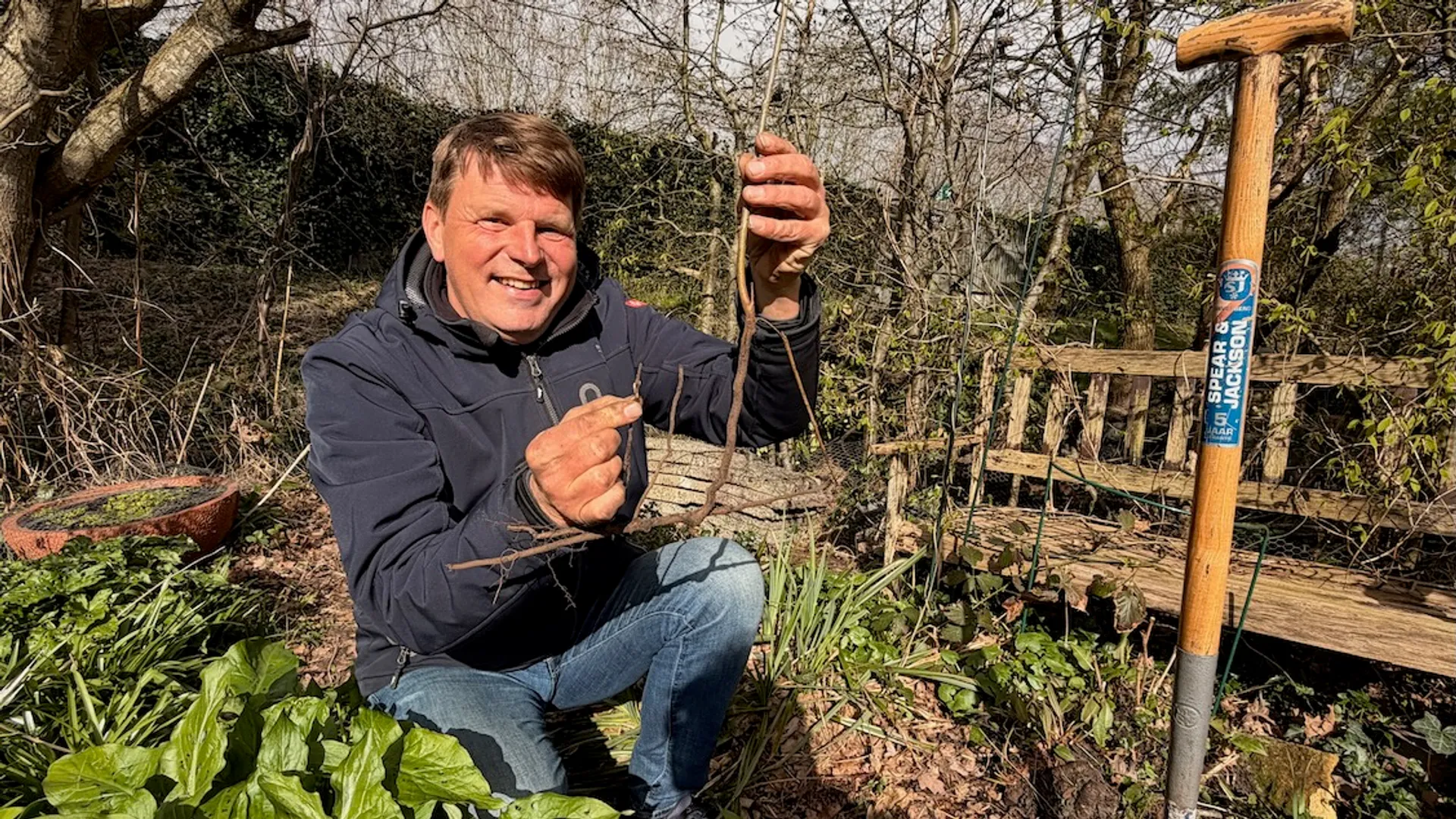 Henk-Jan vd Veen en sleedoorn