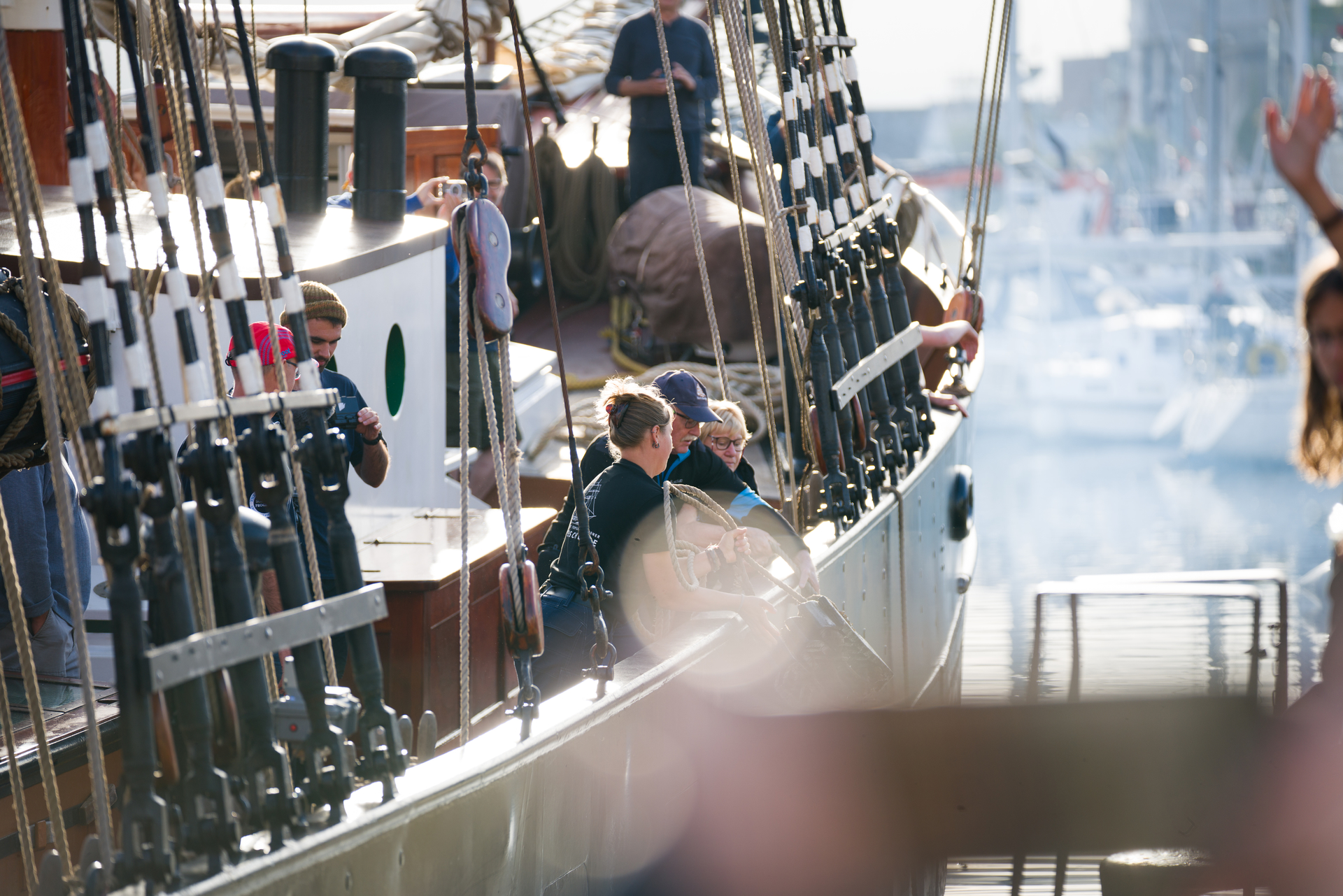 Aan boord van de Oosterschelde