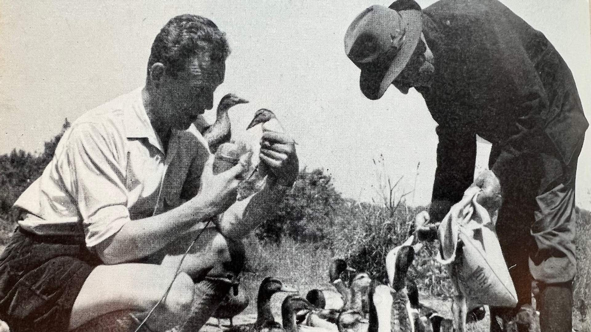 Bert Garthoff in actie