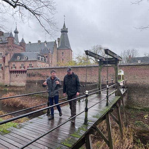 Jeroen Helmer werkt aan natuurboek vanuit Kasteel Doorwerth
