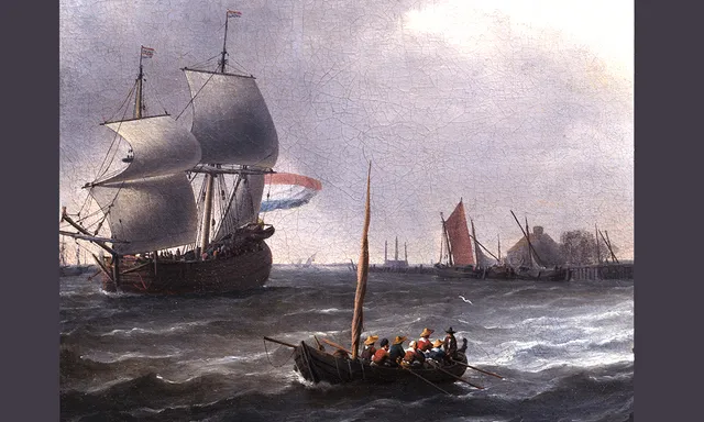 Afbeelding van Menno Bentveld over de melkcirkel van Waterland