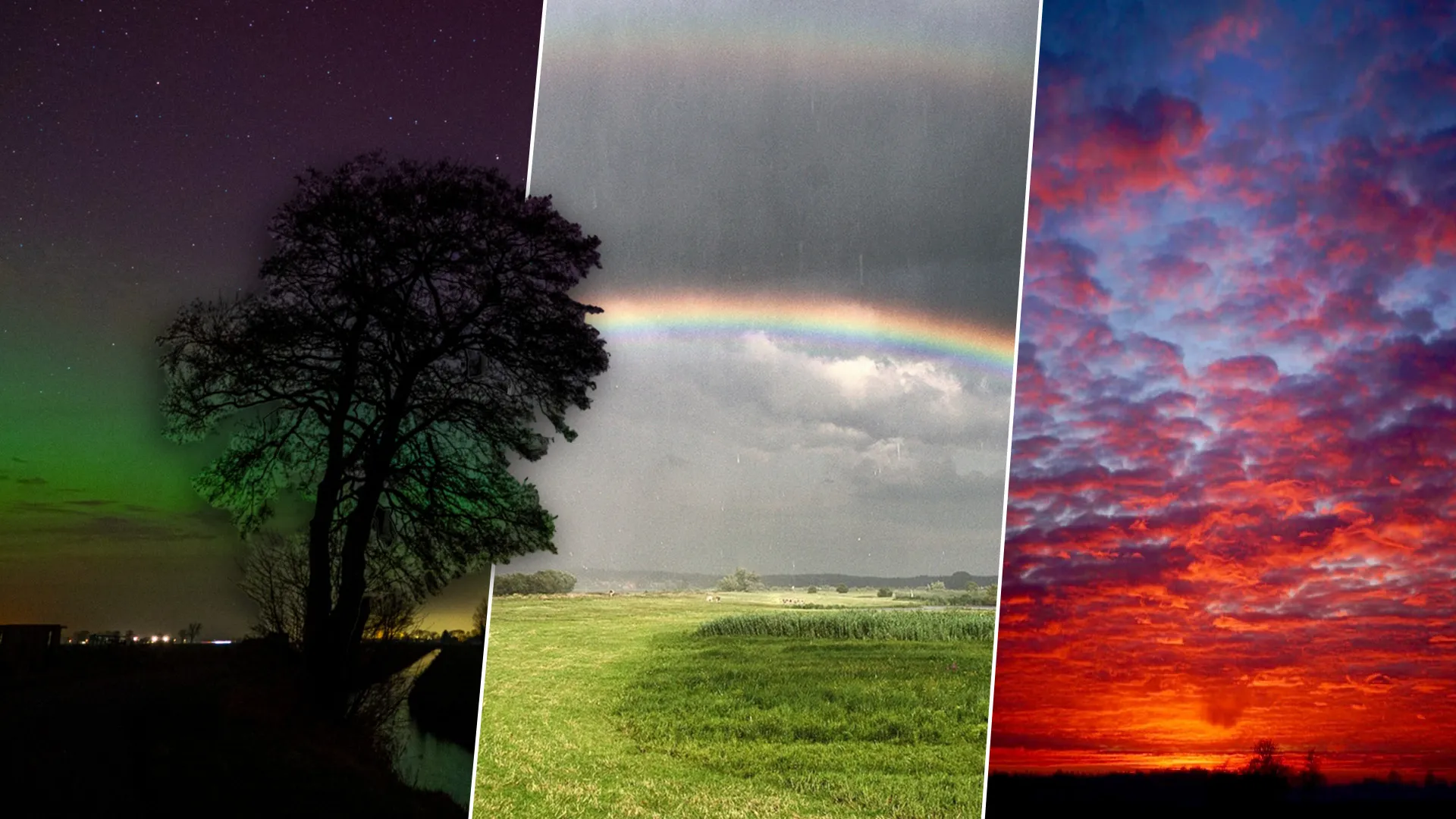 Afbeelding van Spectaculaire verschijnselen in de lucht: van regenboog tot nachtwolk