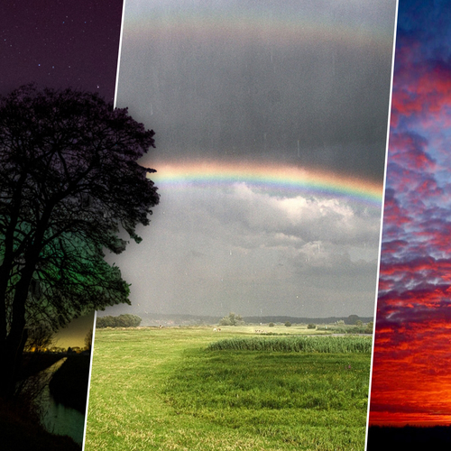 Afbeelding van Spectaculaire verschijnselen in de lucht: van regenboog tot nachtwolk