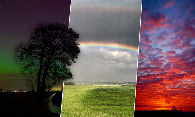 Afbeelding van Spectaculaire verschijnselen in de lucht: van regenboog tot nachtwolk