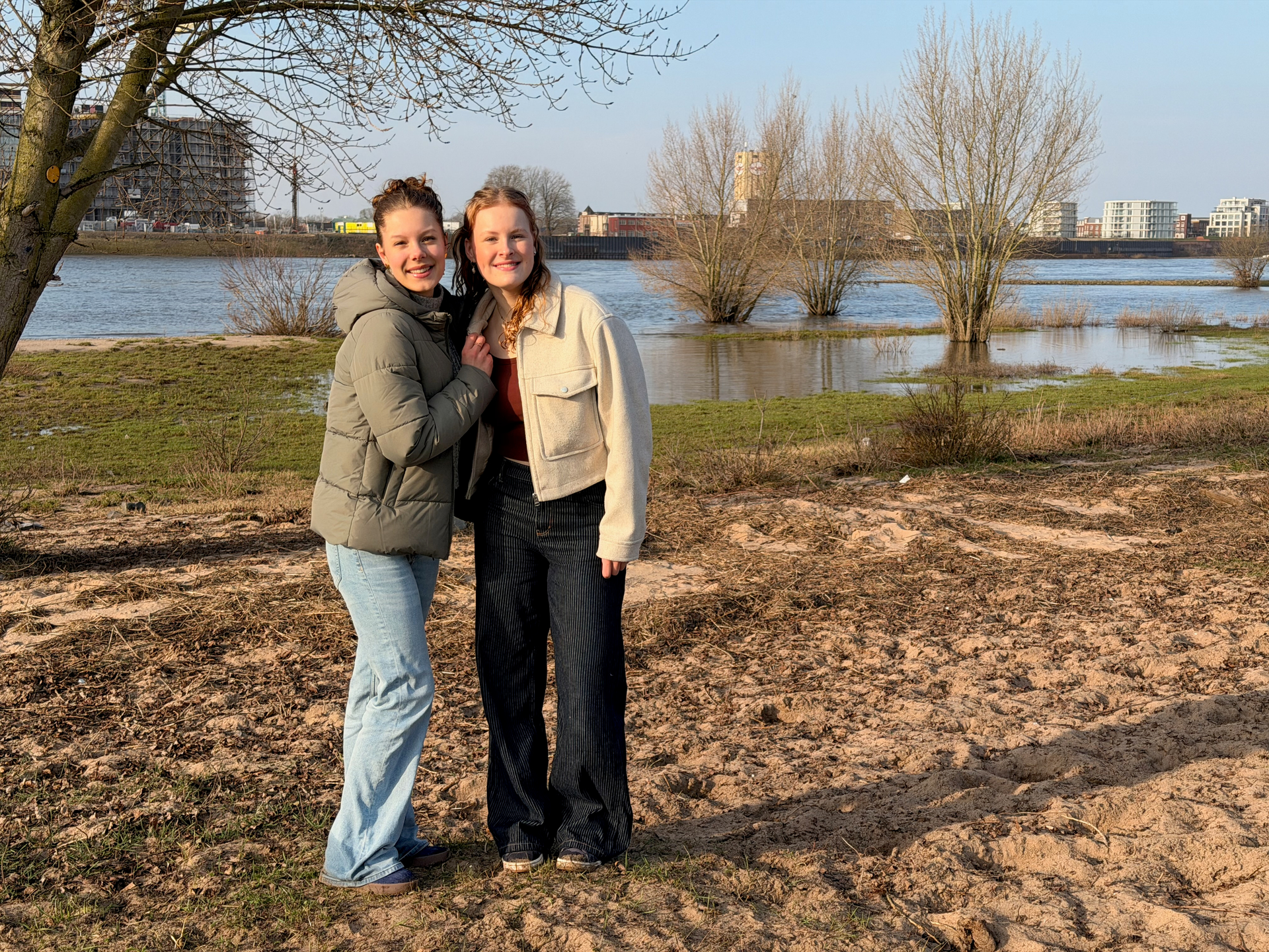 Rosanne Takács en Tijne Osinga