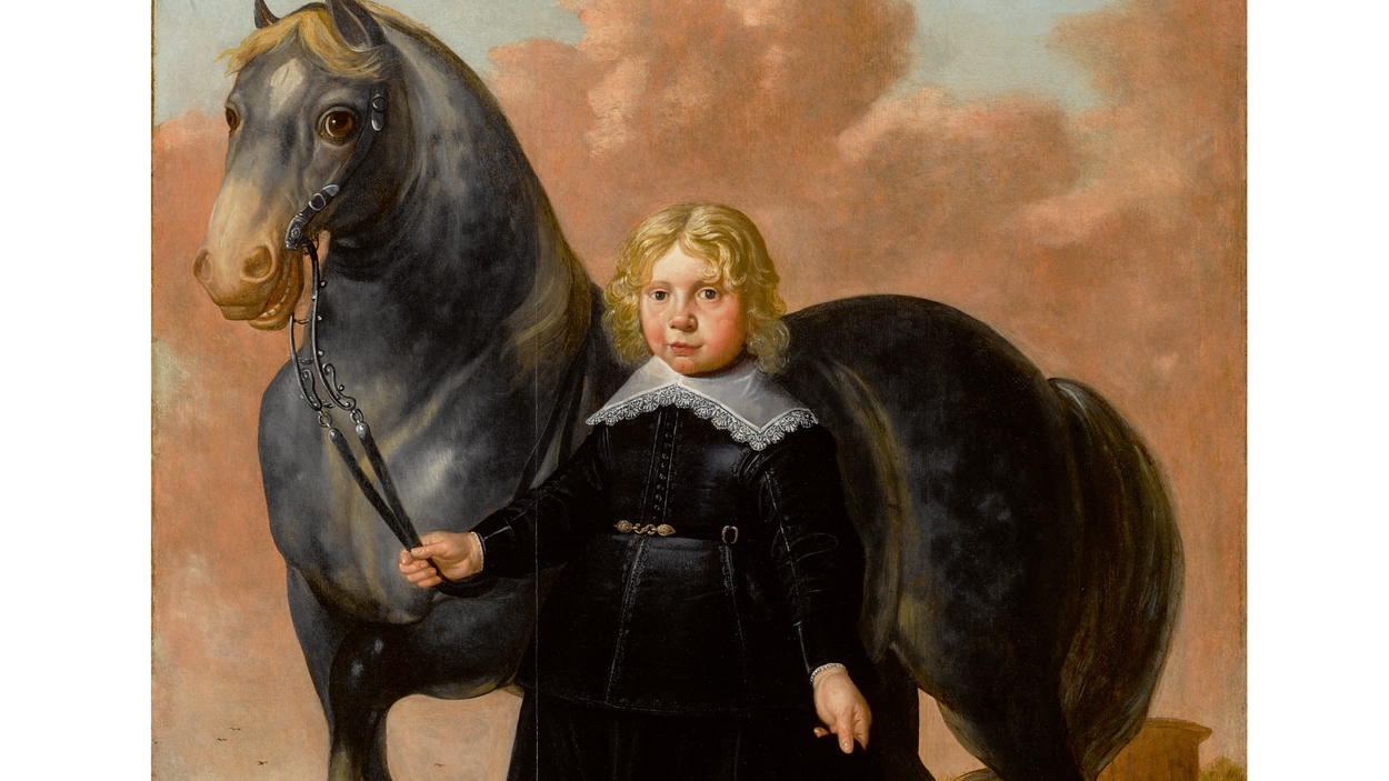 Herman Doncker jongen met paard