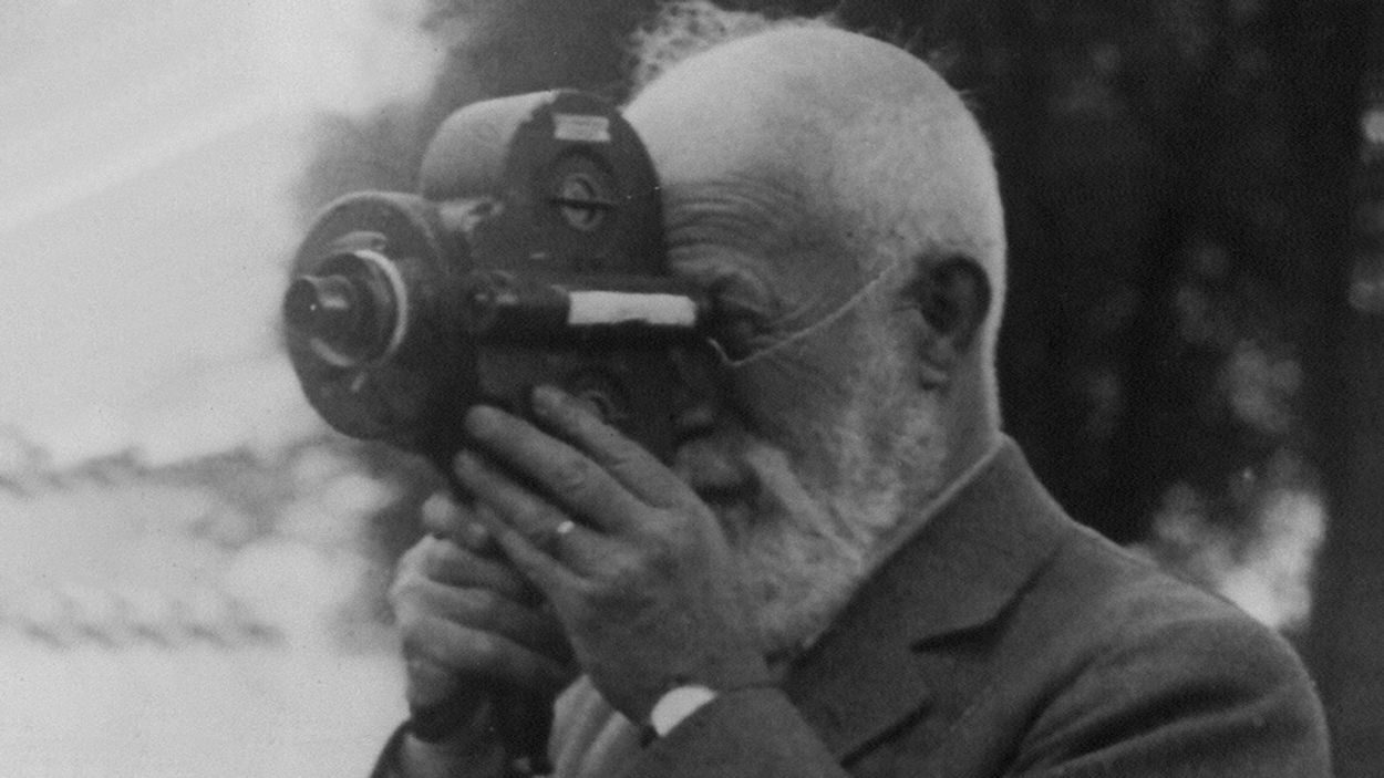 Afbeelding van Eerste natuurfilmer van Nederland: Adolphe Burdet