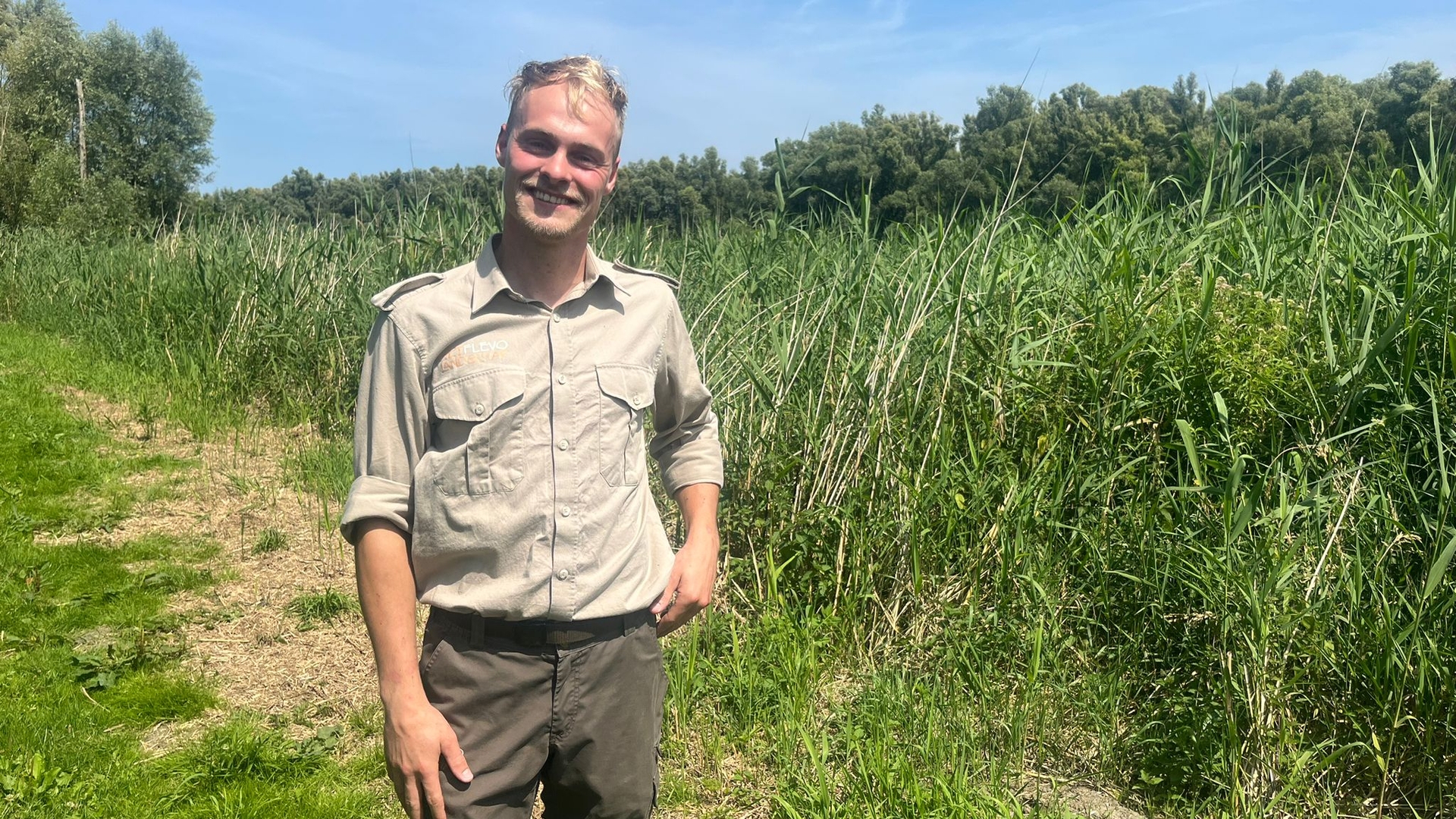 4 Luc Van T Goor, boswachter in opleiding