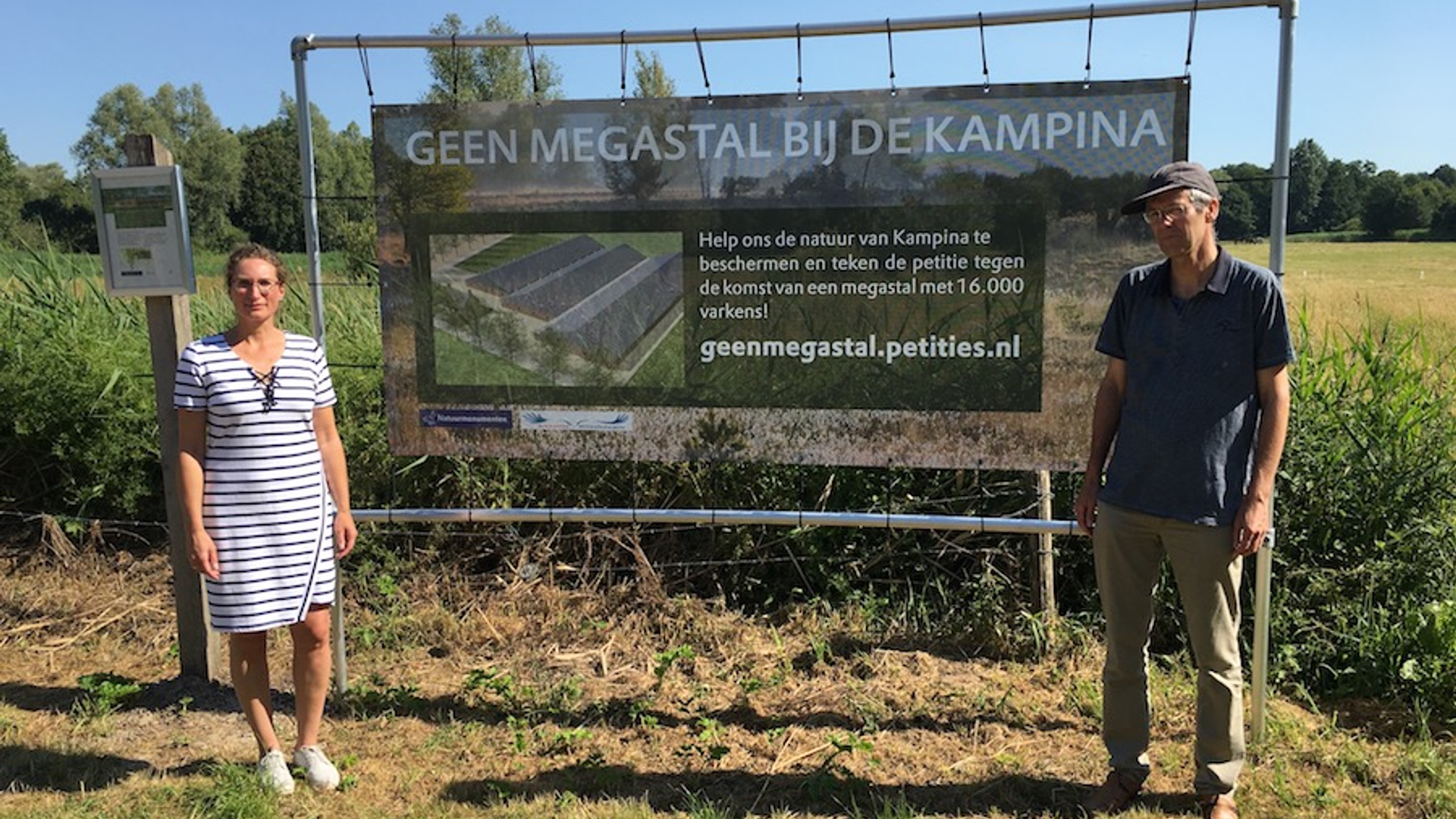 Geen megastal Kampina