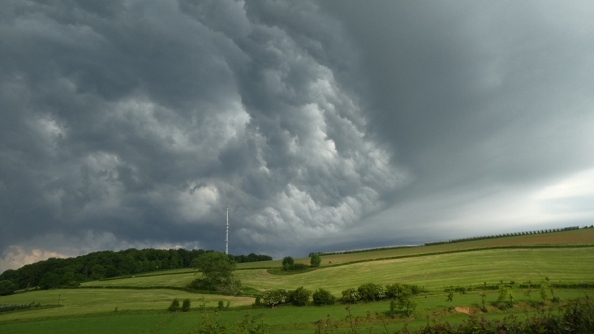 storm regen onweer