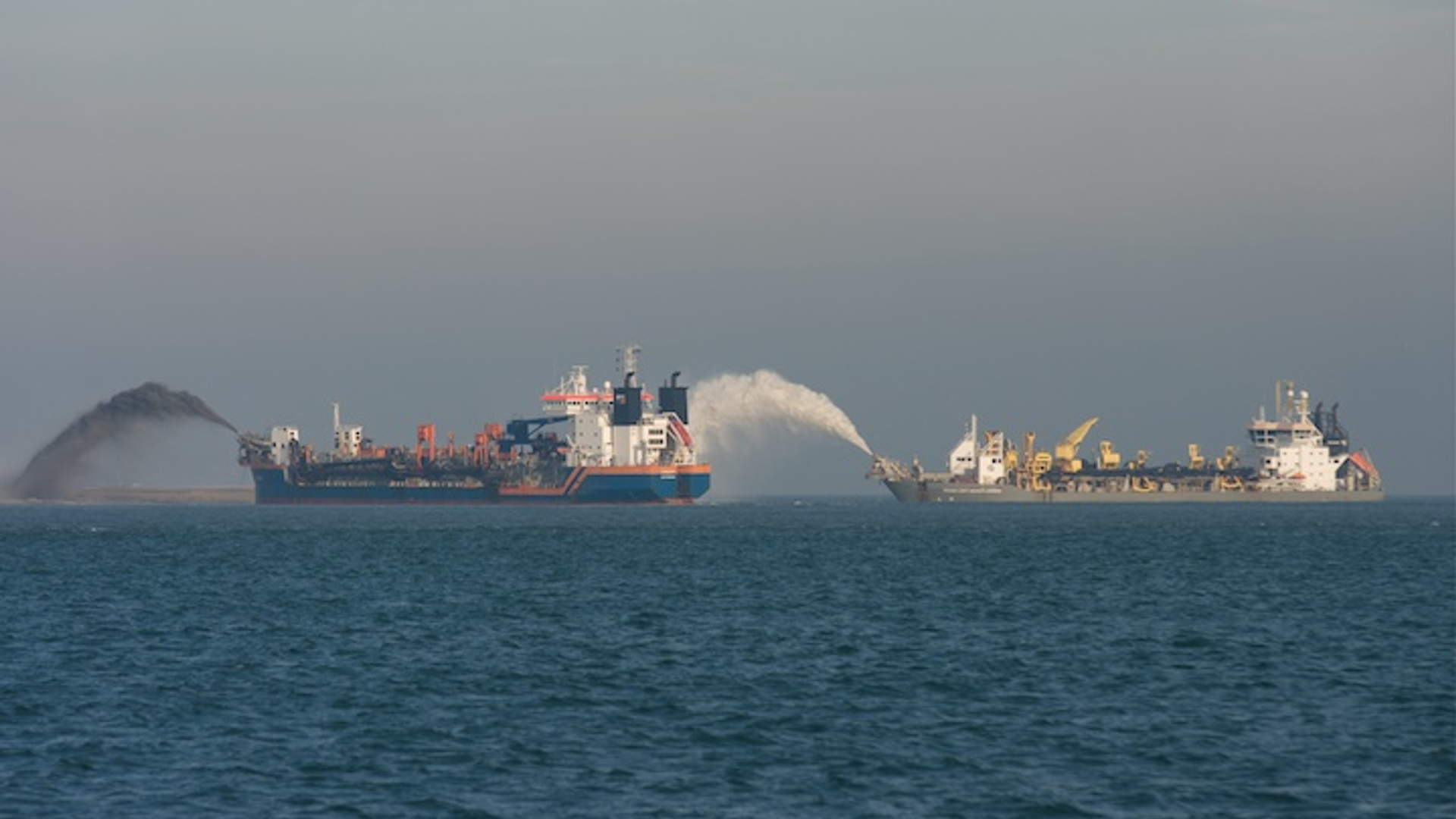 zandsuppletie Maasvlakte II
