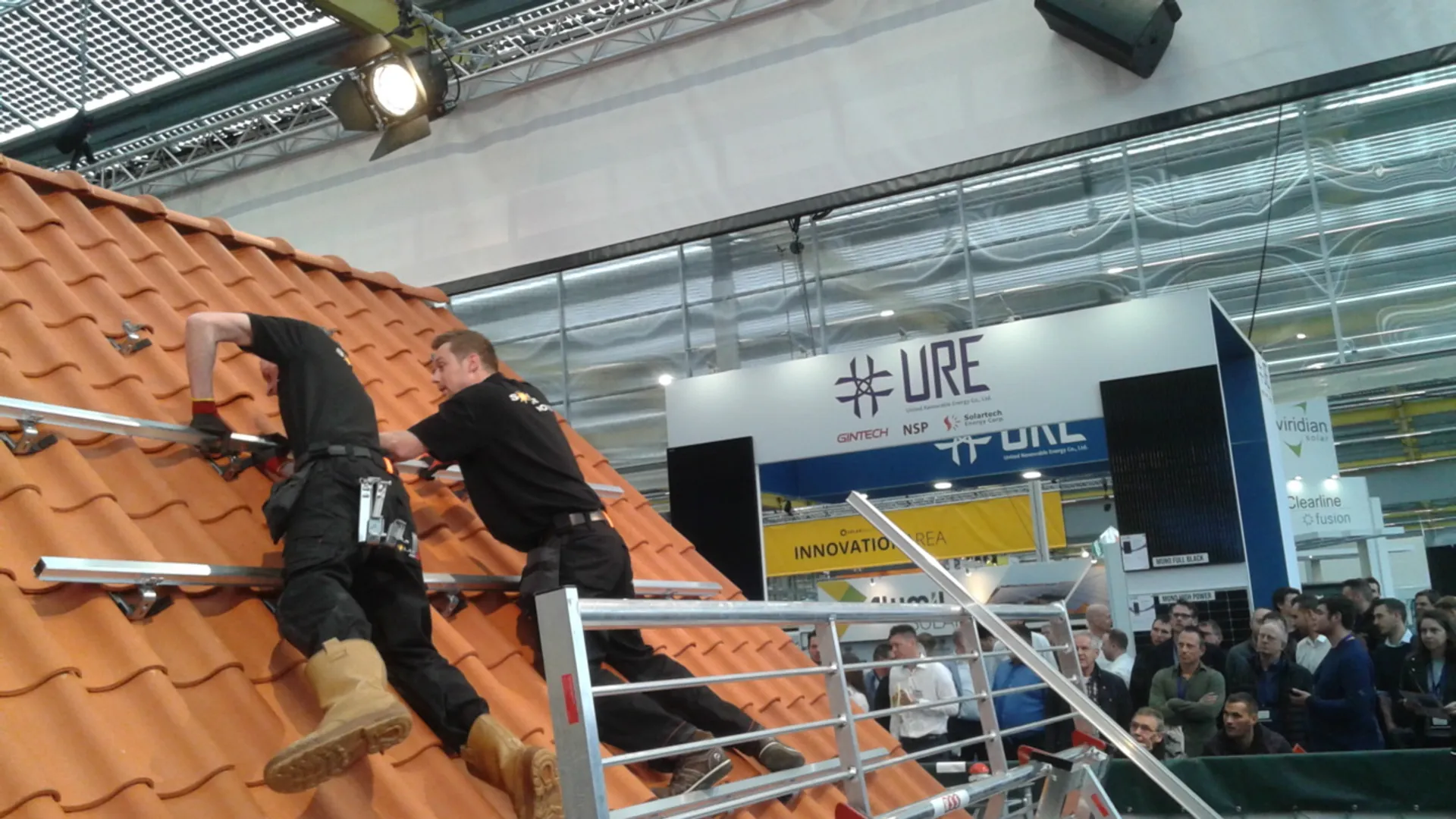 NK panelen leggen