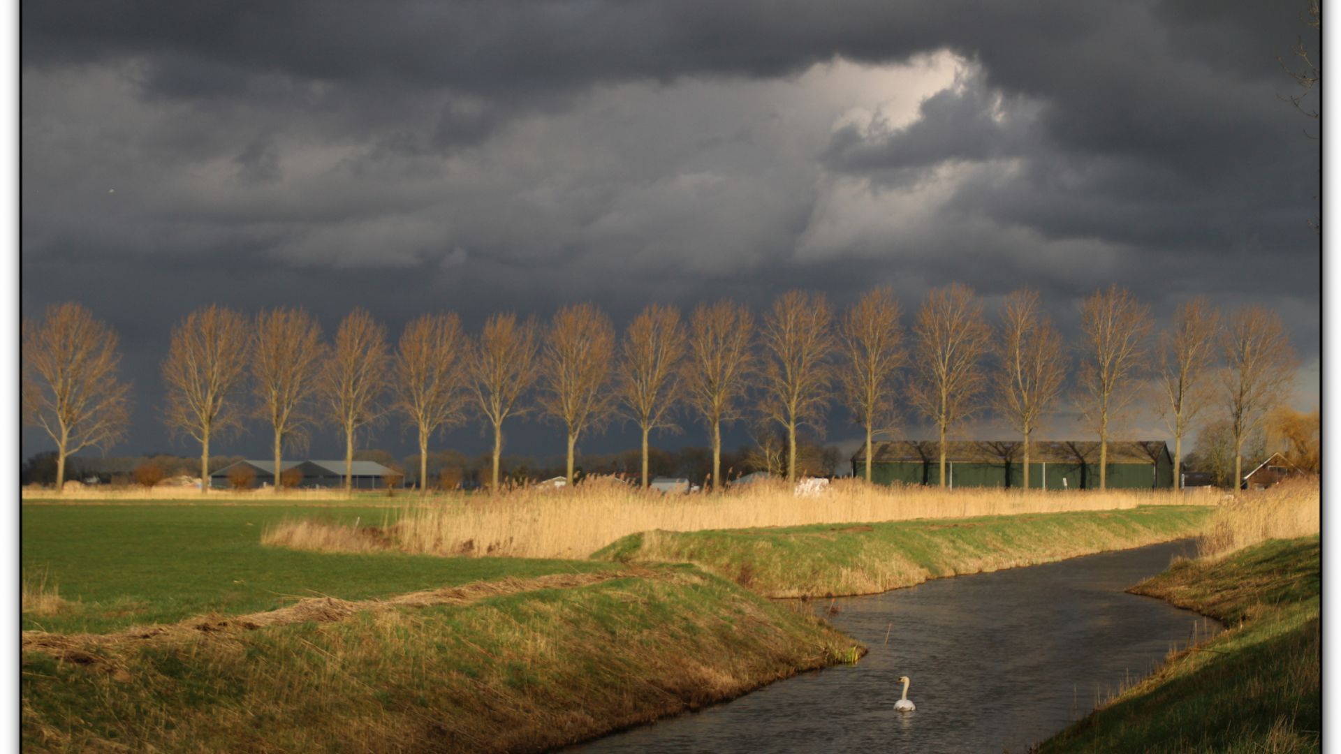 Zon door de wolken