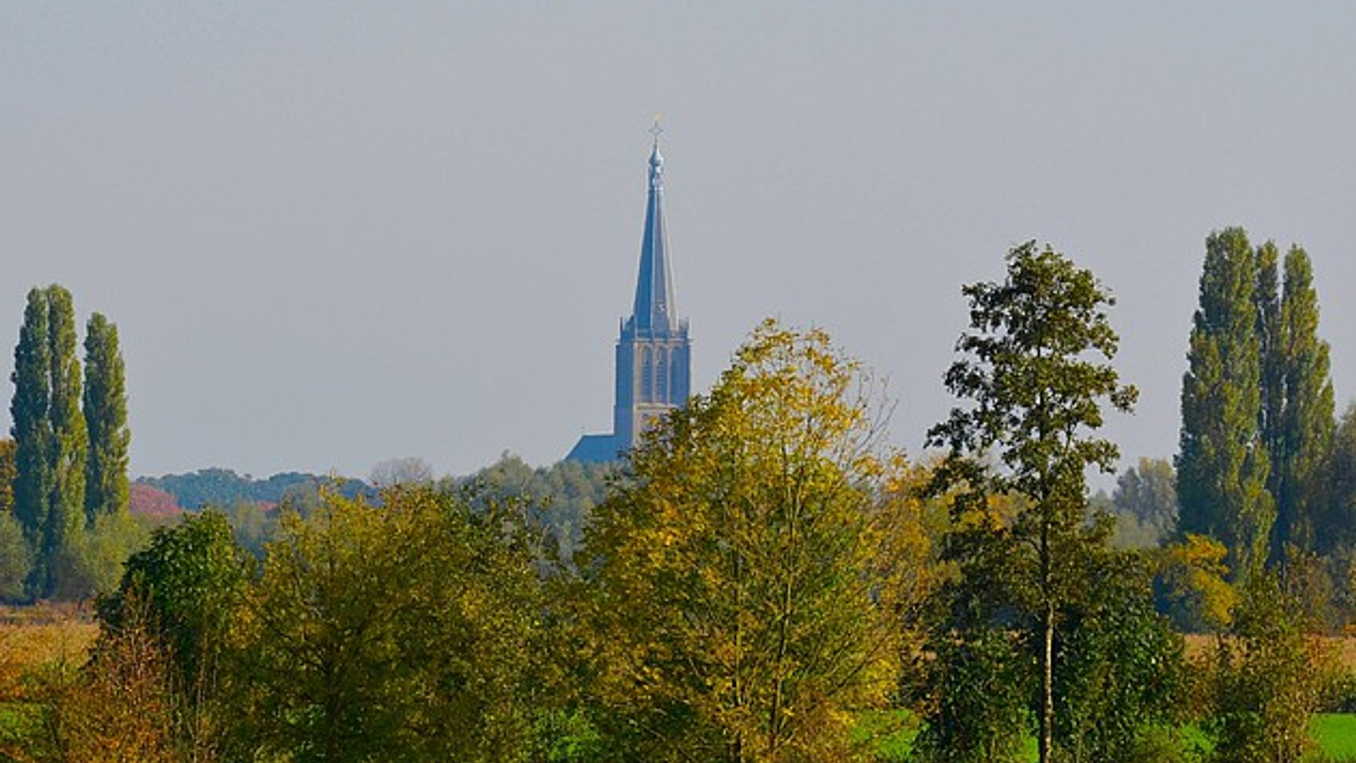 kerk herfst