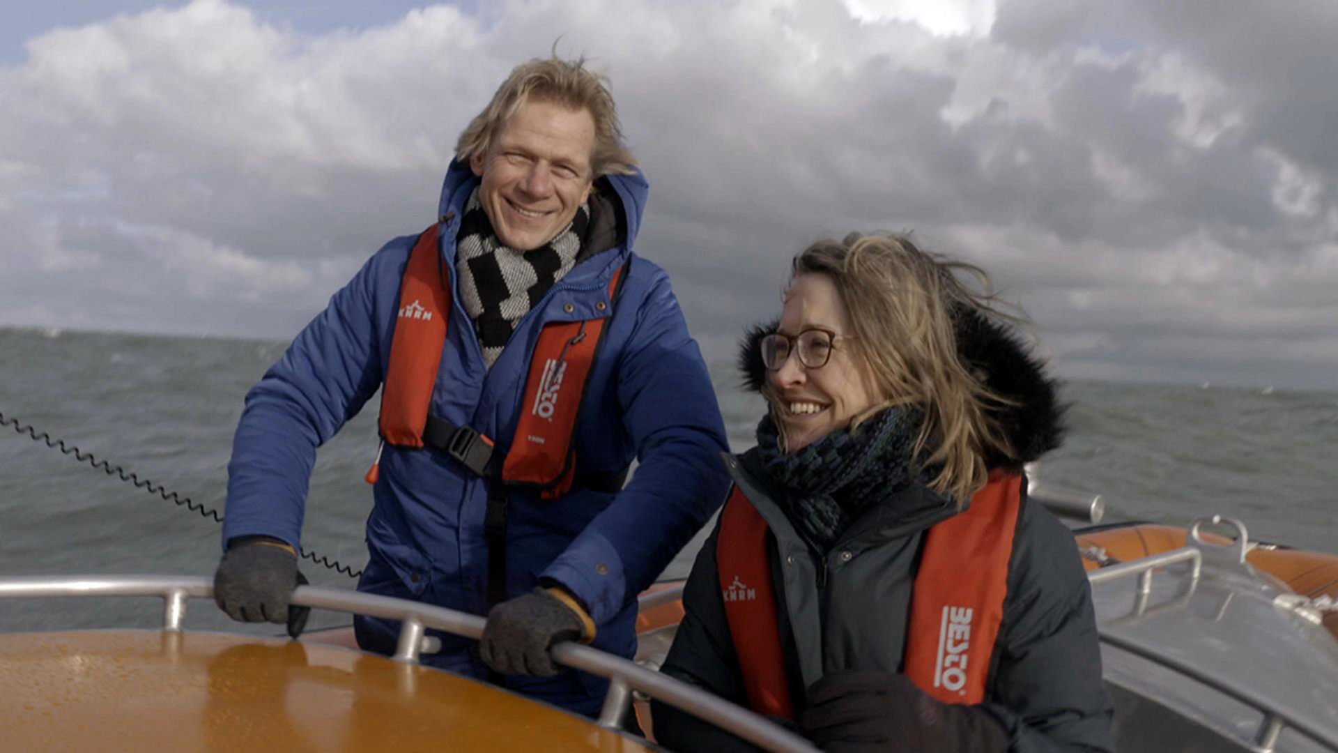 Afbeelding van Willemijn Veenhoven en Menno Bentveld in nieuw seizoen Vroege Vogels TV