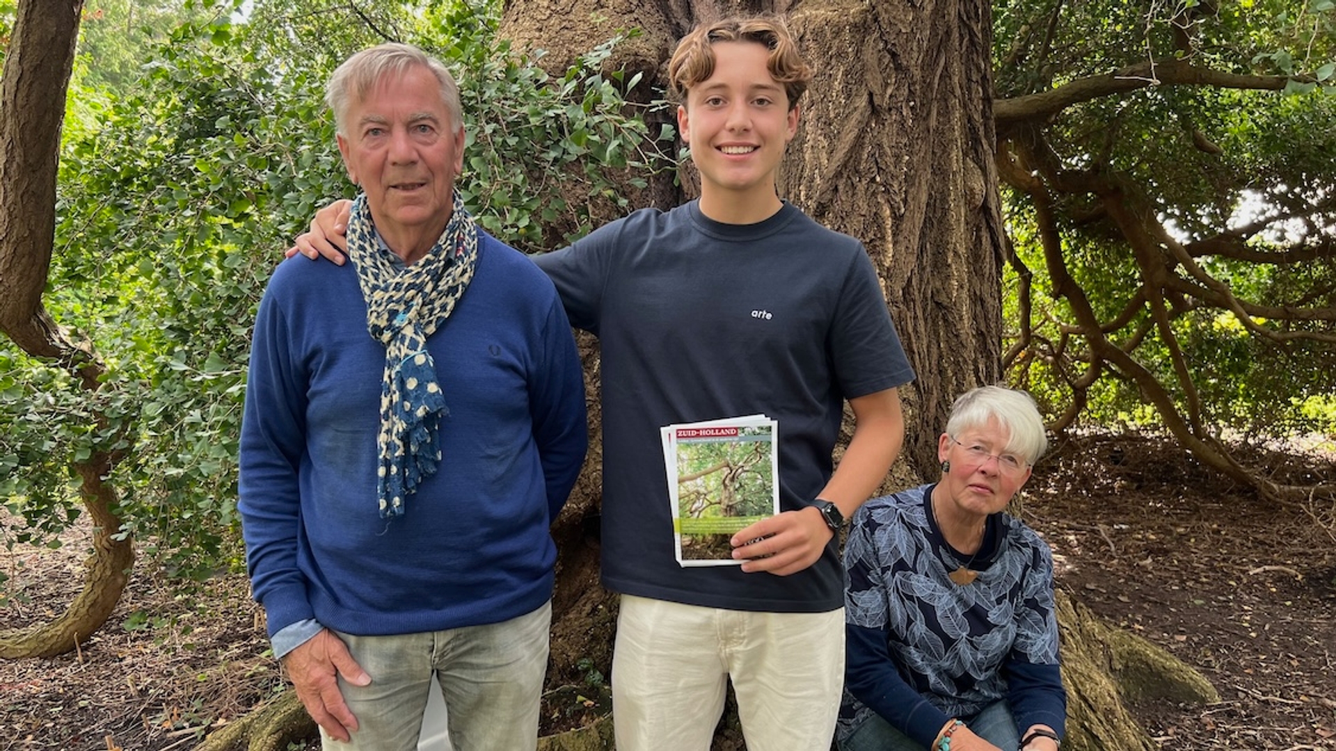 Team Ginkgo bij de boom 2