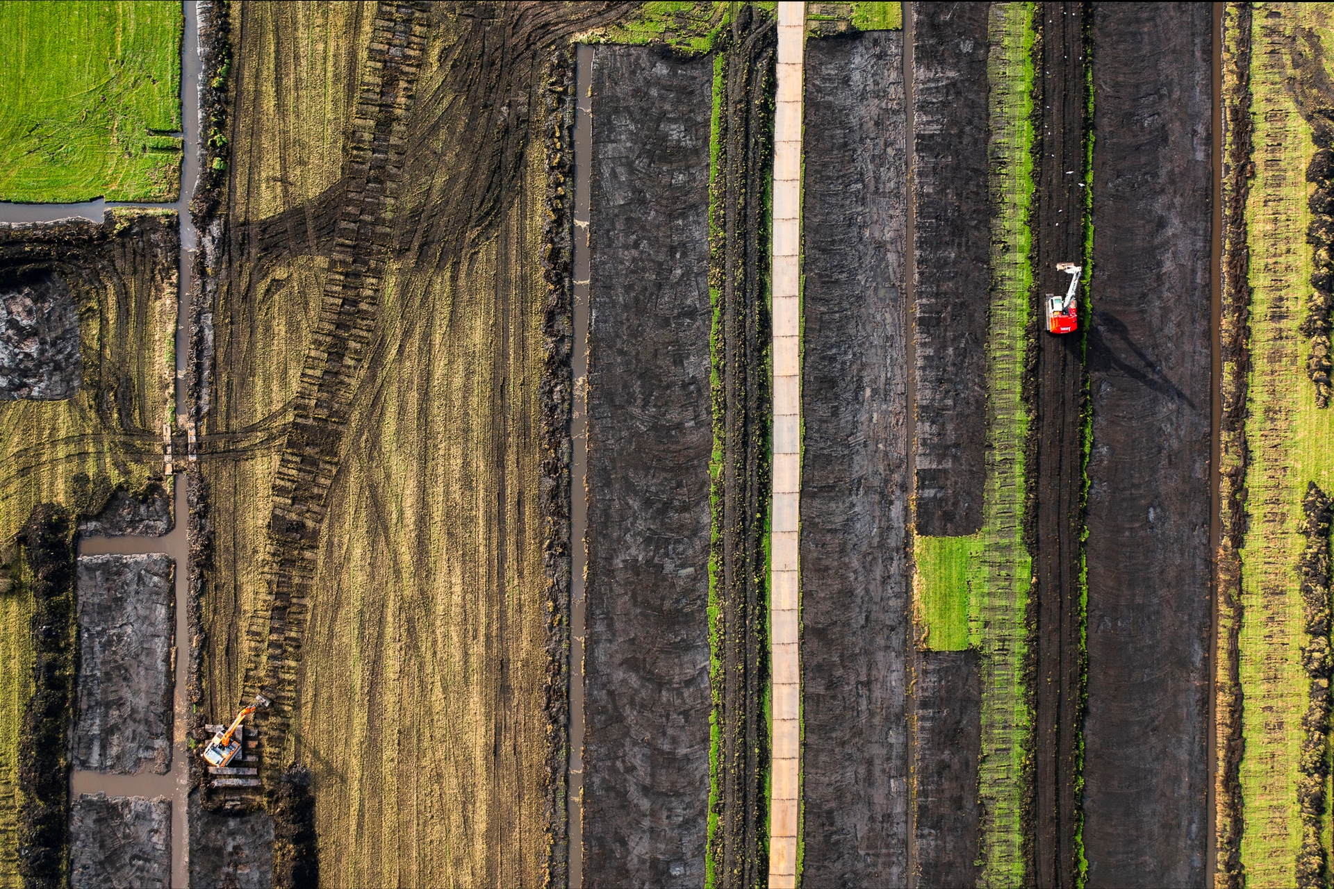 hooiland-afgraven-aerial