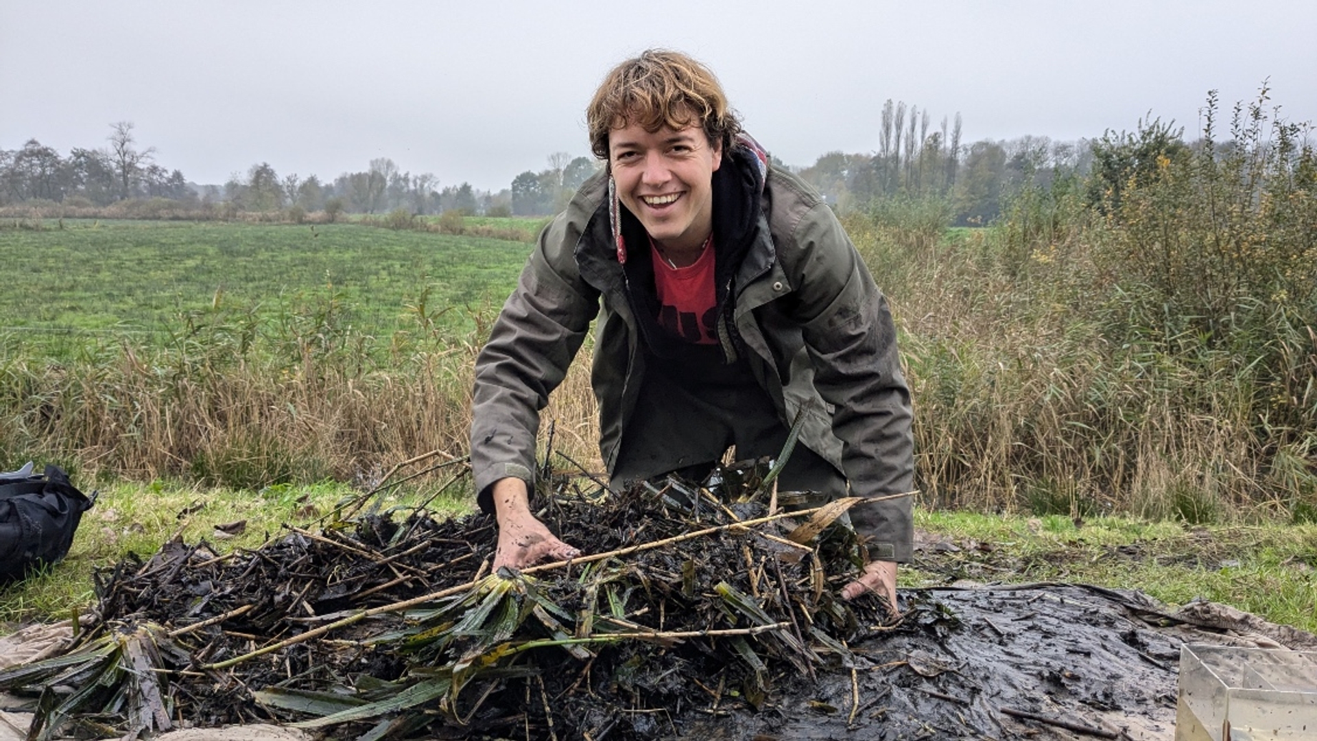 rick middelbos zoekt naar schildpadbloedzuiger