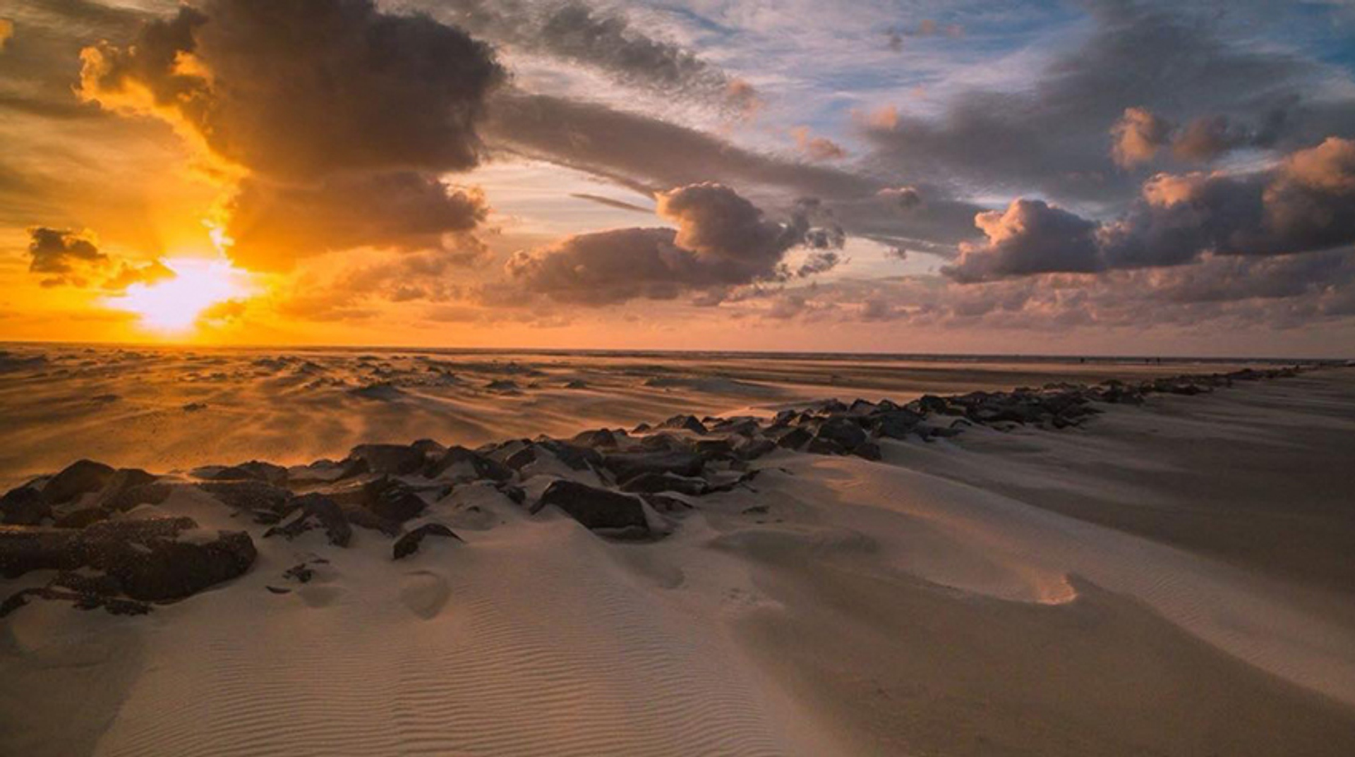 zonsondergang texel