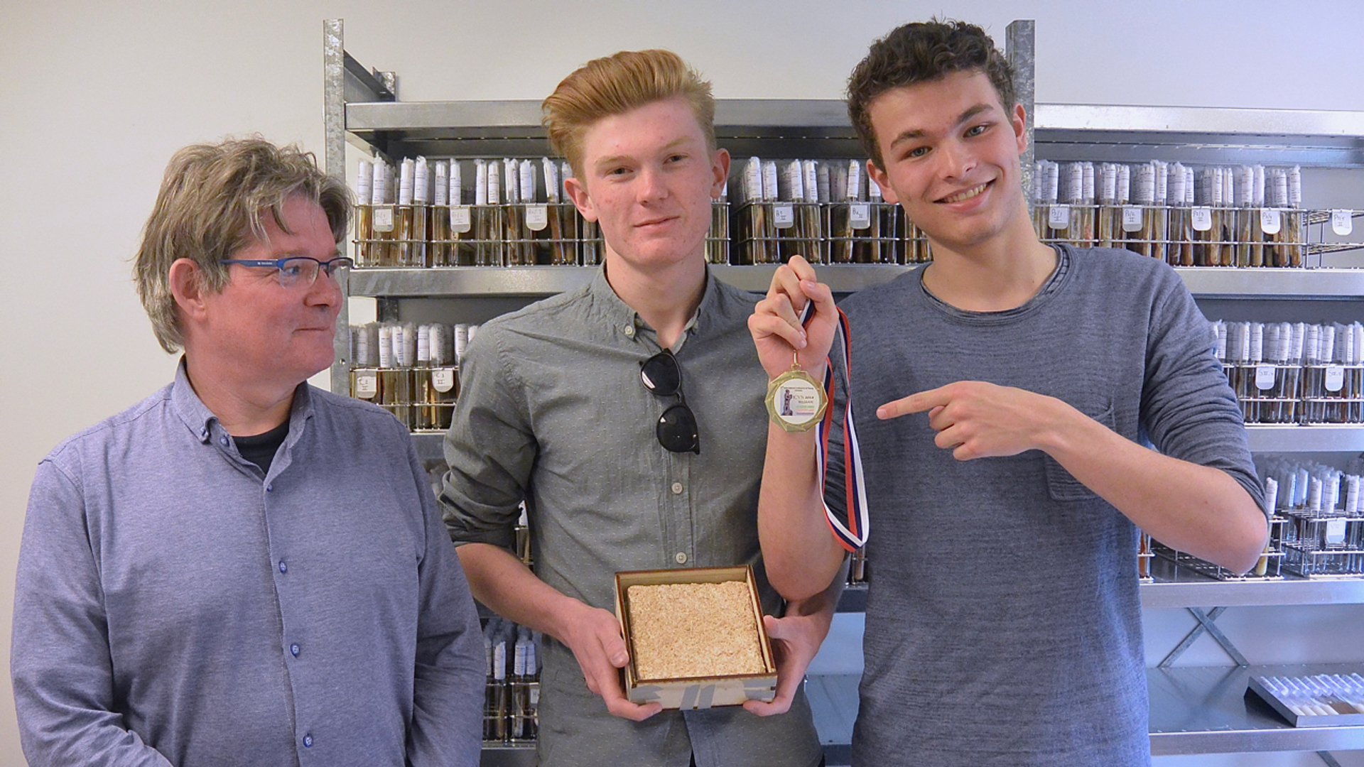 Jan Dijksterhuis, Wytze Walstra en Sacha Brons