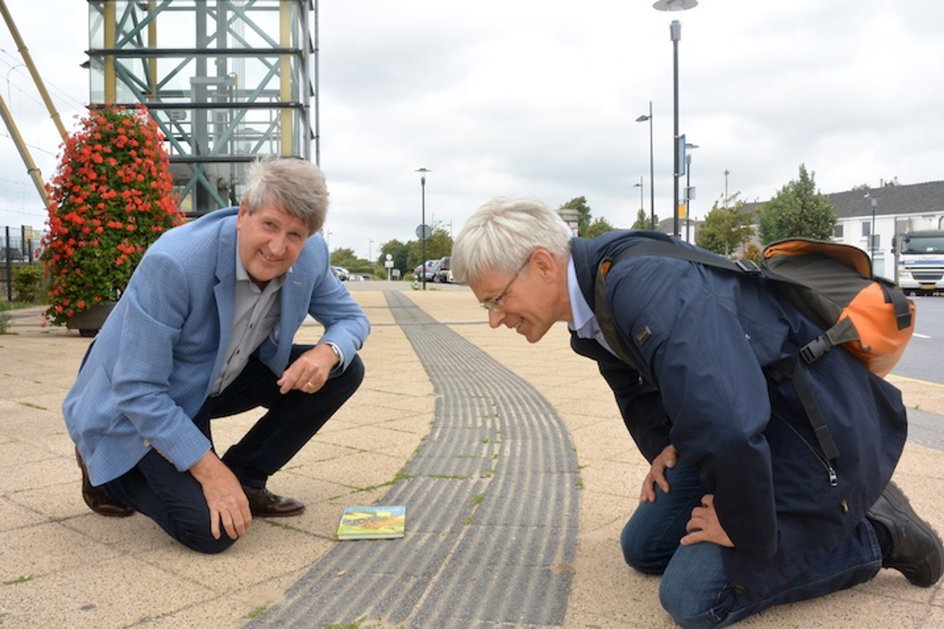 Huib Koel Kees Langeveld Hillegom Station