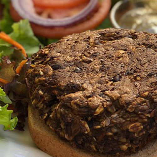 Vegetarische hamburgers zijn niet per se gezonder