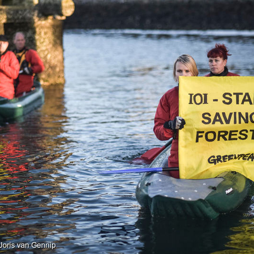 Greenpeace blokkeert palmoliehandelaar IOI