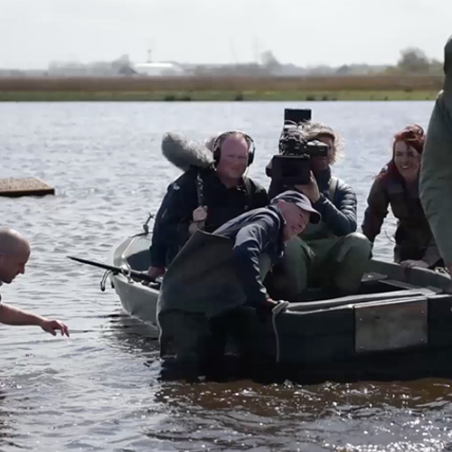 Vastgezogen in de modder van het Ilperveld