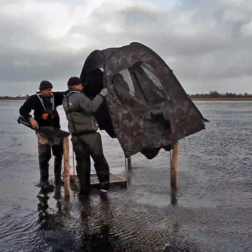 Slaapplaatstelling van grutto's valt in het water