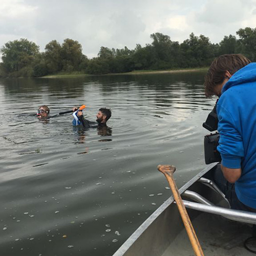 TV: snorkelen in het bos