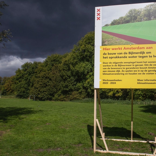 Afbeelding van Klimaatkunst zet bewoners van Amsterdam Zuidoost op het verkeerde been