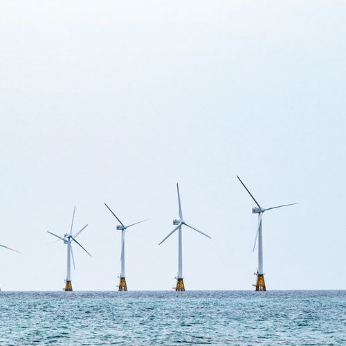 Afbeelding van Windparken op zee stuwen productie hernieuwbare energie