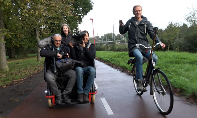 Afbeelding van Vrolijk fietsen en filmen in Utrecht  | Achter de Schermen